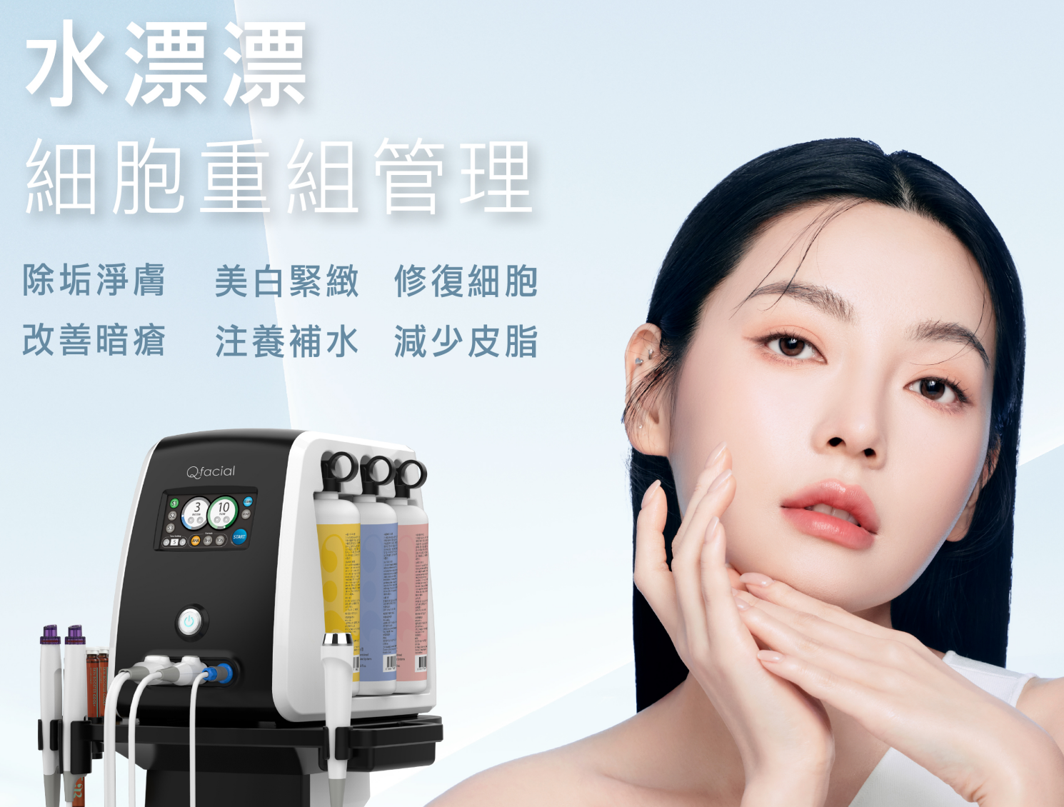 Q-Facia 水漂漂細胞重組管理